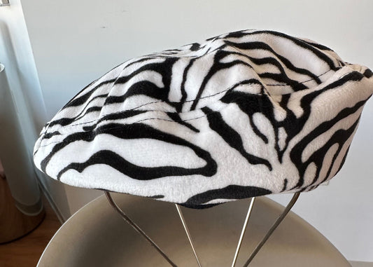 Beret Zebra Hat